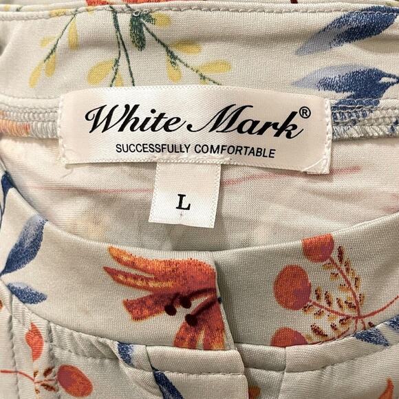 *NWOT* White Mark Vibrant Floral Dress - Picture 6 of 7